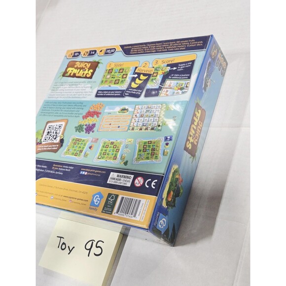 Juicy Fruits Board Game New Sealed 1-4 Players 10+ Deep Print Capstone Games - Picture 6 of 8
